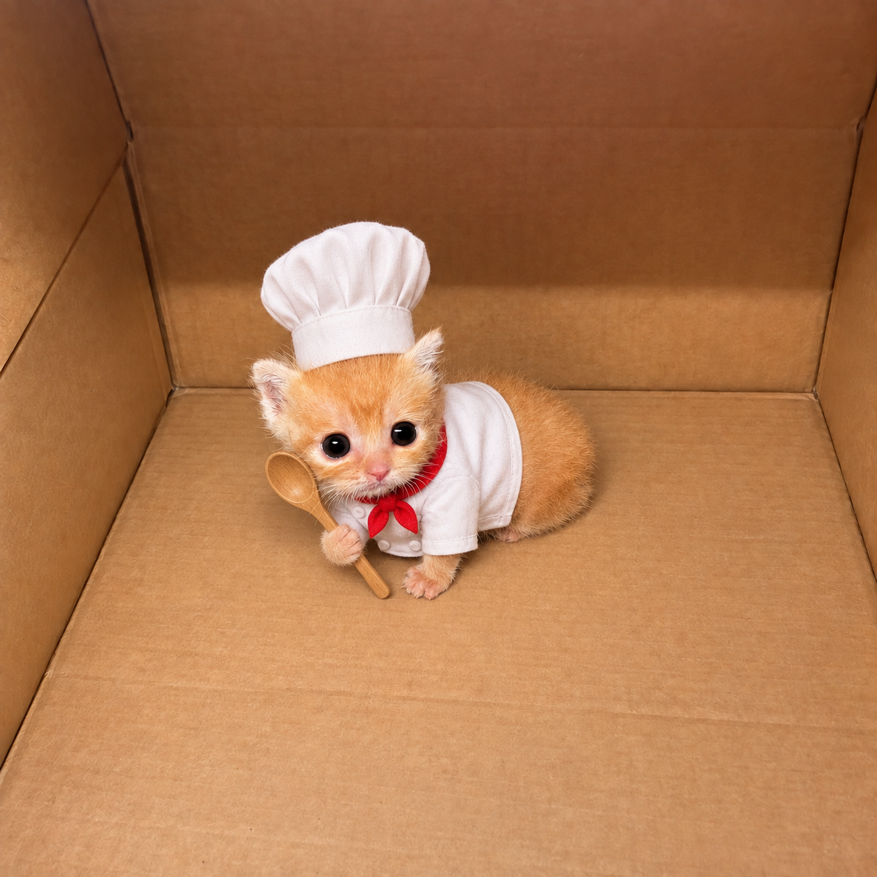 KIT dressed as Chef