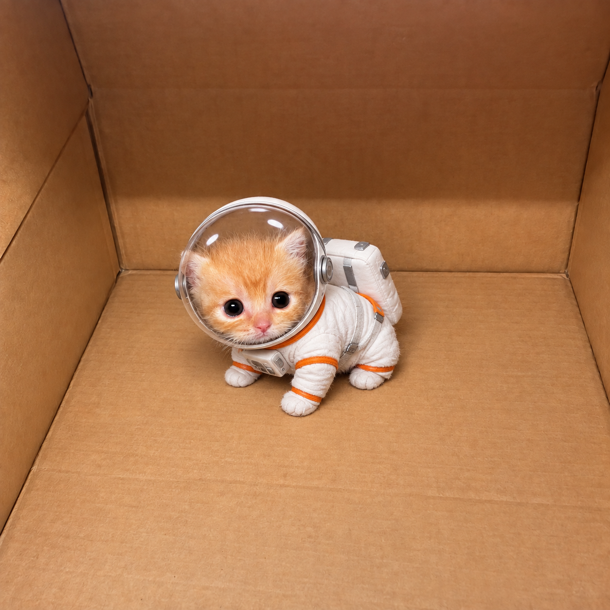 KIT dressed as Astronaut