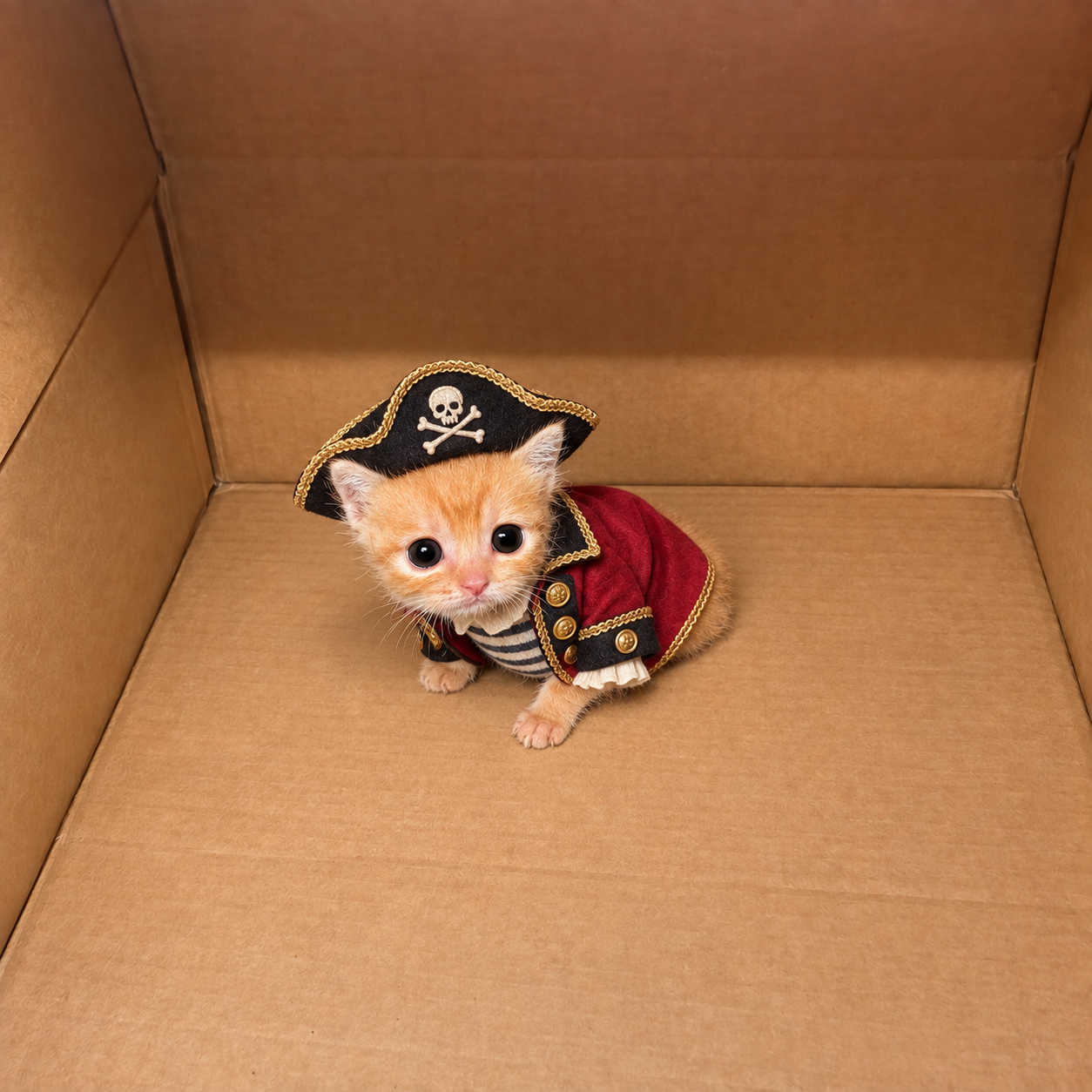 KIT dressed as Pirate