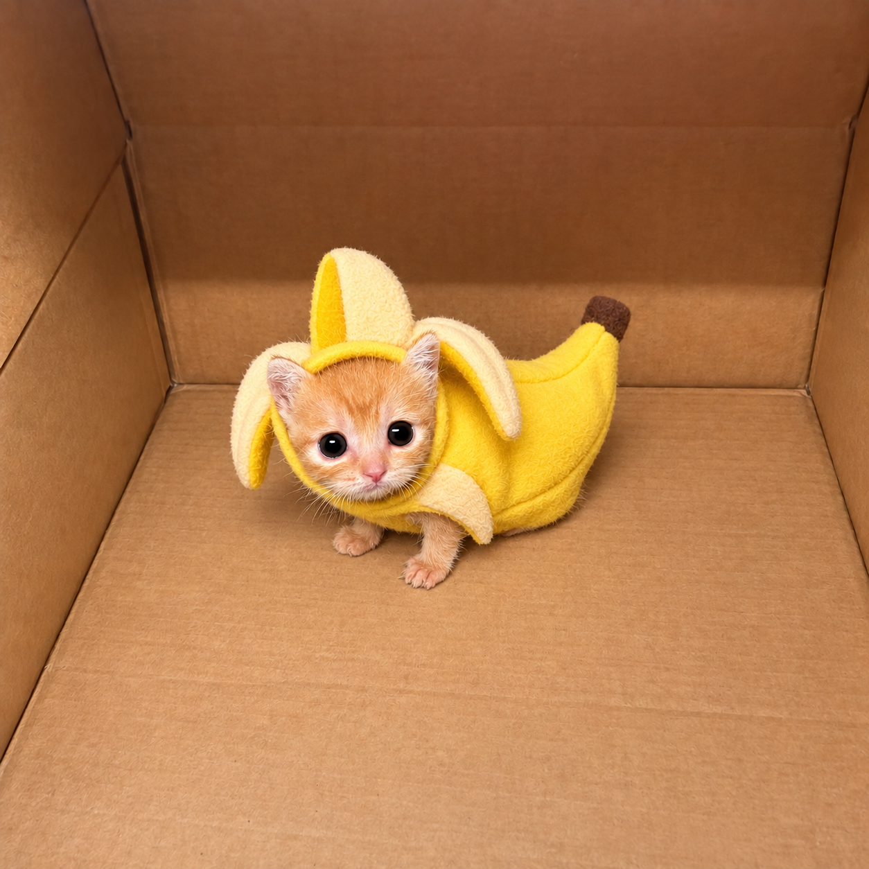 KIT dressed as Banana