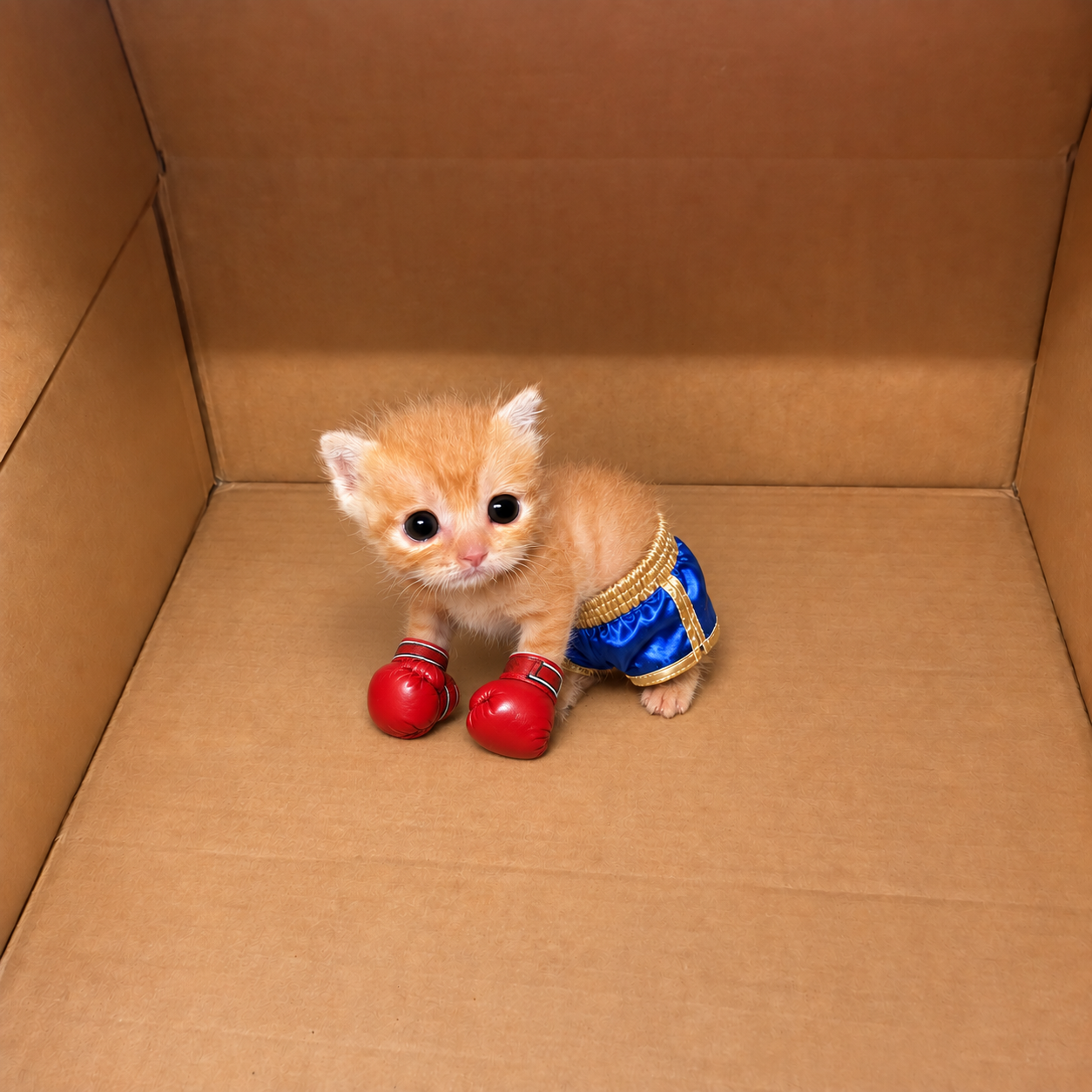KIT dressed as Boxer