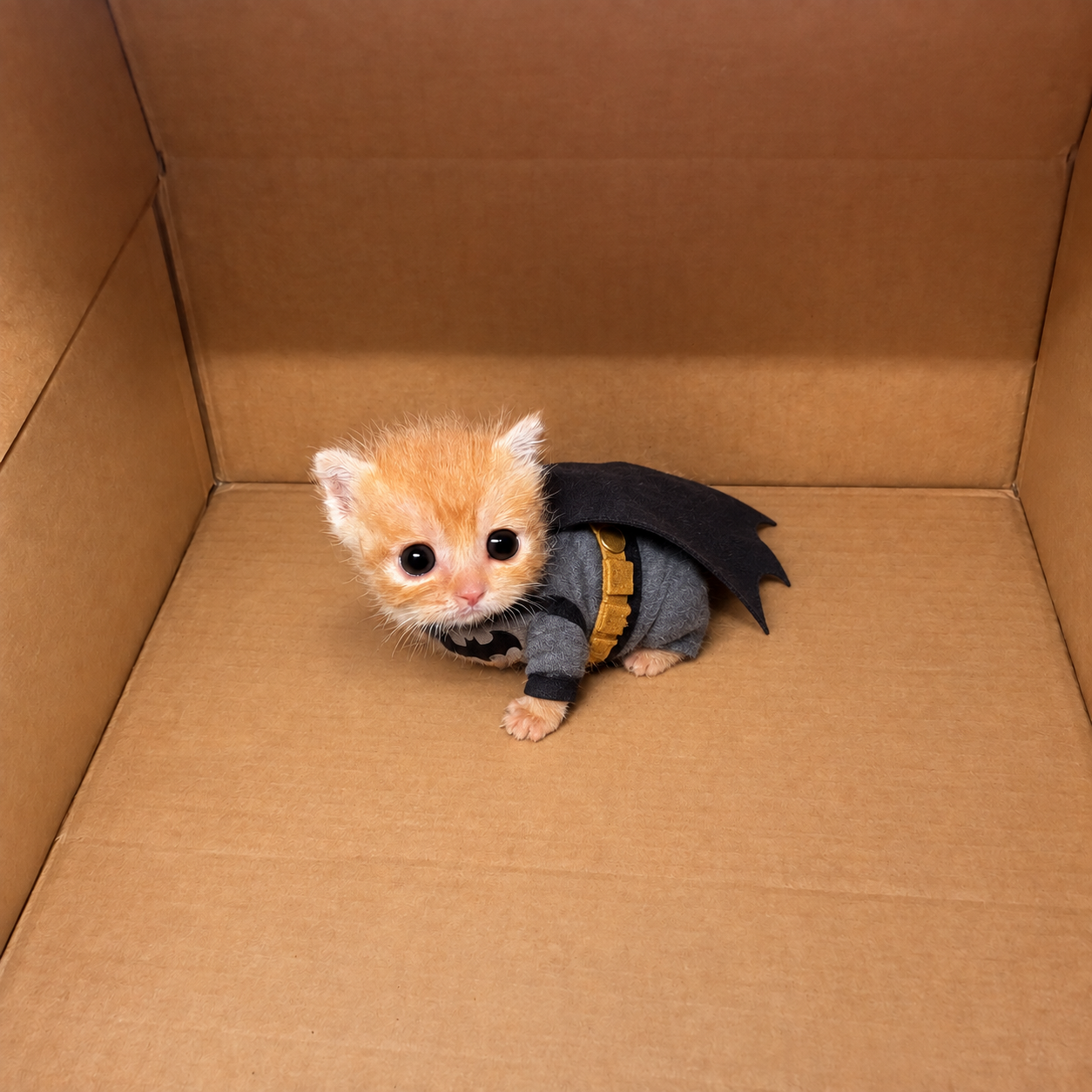 KIT dressed as Bat KIT